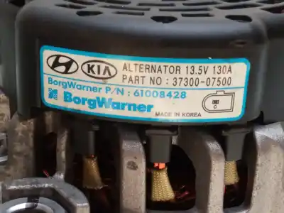 Pezzo di ricambio per auto di seconda mano alternatore per kia picanto (ja) attract riferimenti oem iam 3730007500  