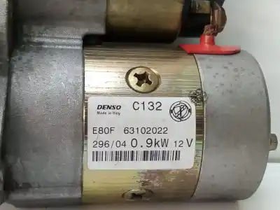 Pièce détachée automobile d'occasion démarreur de voiture pour fiat panda 4x4 (35kw) références oem iam 63102022  
