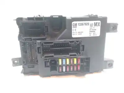 Second-hand car spare part fuse box unit for opel corsa d innovation oem iam references 13367920  