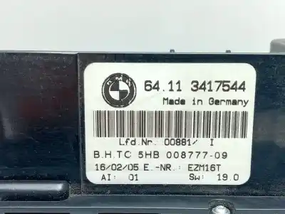Second-hand car spare part climate control for bmw x3 (e83) 2.0d oem iam references 64113417544  