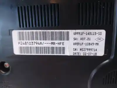 Peça sobressalente para automóvel em segunda mão quadrante por renault kadjar bose edition referências oem iam 248103794r  