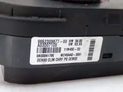 Автозапчастина б/у контроль опалення / кондиціонації для citroen c4 picasso cool посилання на oem iam 965238967700  