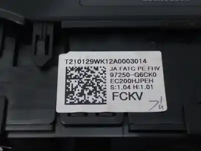Автозапчастина б/у клімат-контроль для kia picanto (ja) attract посилання на oem iam 97250g6ck0  