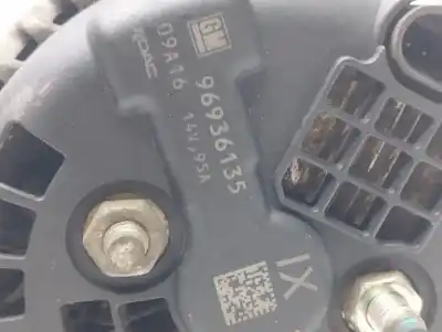 Peça sobressalente para automóvel em segunda mão alternador por chevrolet aveo 1.4 cat referências oem iam 96936135  