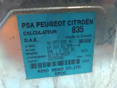 Second-hand car spare part electronic module for citroen c2 (jm_) 1.4 oem iam references 9653783580  