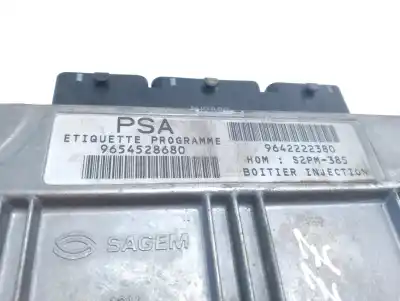Second-hand car spare part ecu engine control for citroen c2 (jm_) 1.4 oem iam references 9654528680  