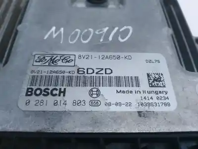 Pezzo di ricambio per auto di seconda mano centralina motore per ford fiesta vi (cb1, ccn) 1.6 tdci riferimenti oem iam 8v2112a650kd  