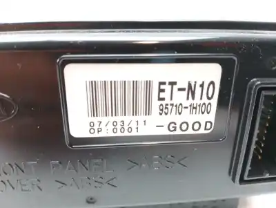 Second-hand car spare part multifunction display for kia pro cee´d (ed) 1.6 crdi 90 oem iam references 957101h100  