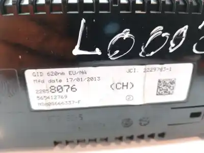 Peça sobressalente para automóvel em segunda mão display gps / multimídia por opel astra j (p10) 1.7 cdti (68) referências oem iam 22858076  565412769