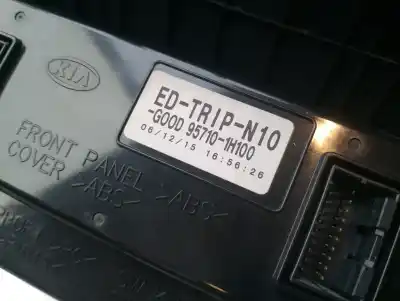 Second-hand car spare part multifunction display for kia cee´d emotion oem iam references 957101h100  972501h602