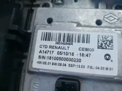 Second-hand car spare part multifunction display for renault kadjar bose edition oem iam references 280342845r  