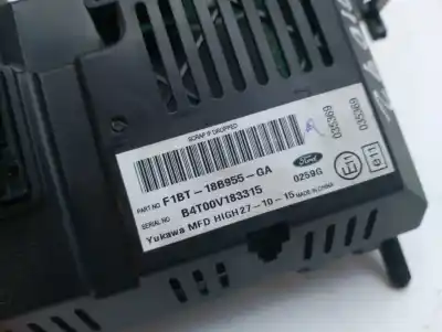 Pezzo di ricambio per auto di seconda mano display multifunzione per ford ecosport 1.5 ecoblue tdci riferimenti oem iam f1bt18b955ga  