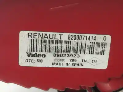 Автозапчасти б/у правый задний фонарь за renault clio ii fase ii (b/cb0) 1.5 dci diesel 65 cv / 48 kw ссылки oem iam 8200071414  