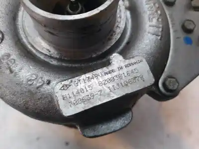 Peça sobressalente para automóvel em segunda mão turbocompresor por renault scenic ii 1.9 dci diesel referências oem iam 8200381645  