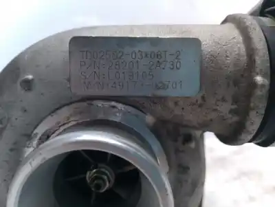Peça sobressalente para automóvel em segunda mão turbocompresor por hyundai i30 classic referências oem iam 282012a400  4917302701