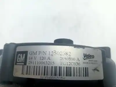 Автозапчастина б/у генератор для opel astra j gtc enjoy посилання на oem iam 1204643  tg12c036