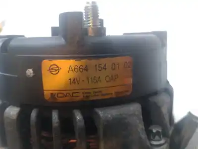 Peça sobressalente para automóvel em segunda mão alternador por ssangyong kyron 200 xdi limited referências oem iam 6641540102  a6641540102