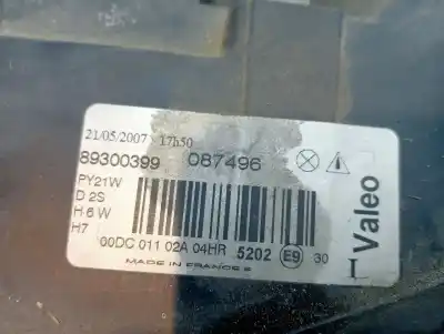 Second-hand car spare part left headlight for audi a4 avant (8e) 1.9 tdi (96kw) oem iam references 8e0941029c  89300399
