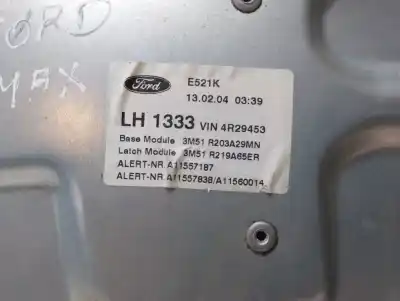 Автозапчастина б/у регулятор вікна передній лівий для ford focus c-max (cap) 2.0 tdci cat посилання на oem iam 1738645  lh994756103
