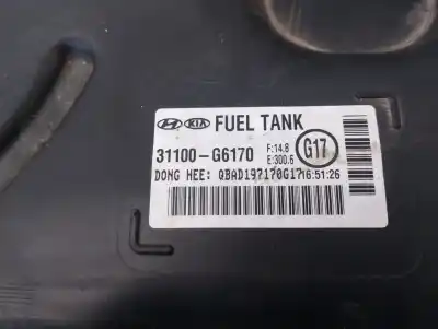 Автозапчастина б/у паливний бак для kia picanto (ja) attract посилання на oem iam 31150g6100  