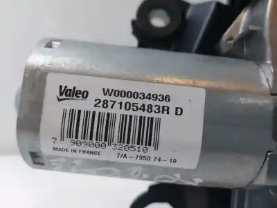 Peça sobressalente para automóvel em segunda mão motor do limpador traseiro por renault clio iv 0.9 referências oem iam 287105483r  287105483rd