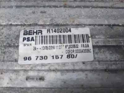 Автозапчасти б/у интеркулер за citroen c4 picasso 2.0 hdi fap ссылки oem iam 384p3  9673015780