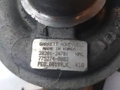 Peça sobressalente para automóvel em segunda mão turbocompresor por kia cee´d drive referências oem iam 282012a701  7752740002