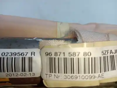 Автозапчасти б/у подушка безопасности передняя левая шторка безопасности за citroen c4 lim. 1.6 blue-hdi fap ссылки oem iam 821601  9687158780