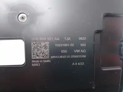 Автозапчасти б/у внутренний свет за cupra formentor tsi cupra ссылки oem iam 5h0959561aahom  