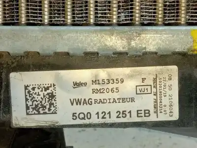 Автозапчасти б/у водяной радиатор за seat leon (5f1) 2.0 tdi ссылки oem iam 5q0121251gq  