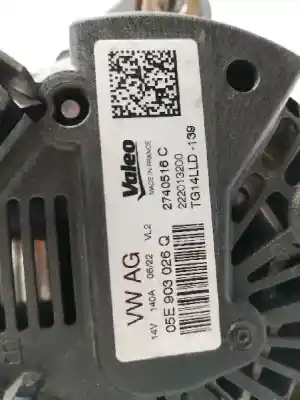 Автозапчастина б/у генератор для cupra formentor tsi cupra посилання на oem iam 05e903026q  