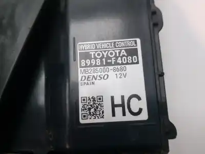 Peça sobressalente para automóvel em segunda mão módulo eletrônico por toyota c-hr hybrid dynamic referências oem iam 89981f4080  