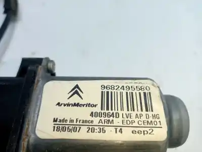 Second-hand car spare part passenger side right window regulator for citroen c4 picasso i monospace (ud_) 1.6 hdi oem iam references 9222ct  9682495580