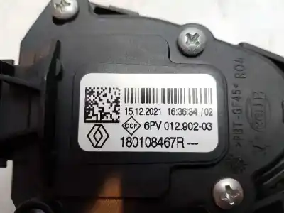 Second-hand car spare part accelerator pedal for renault arkana arkana tr (ljl) oem iam references 180108467r  
