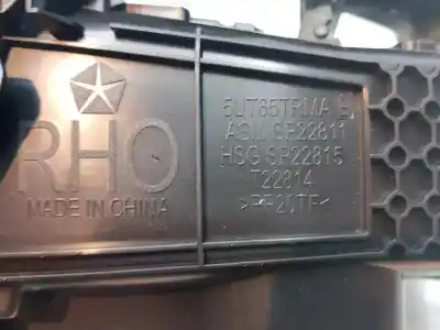 Second-hand car spare part air ventilation grille for jeep compass 2.0 crd cat oem iam references 5ut65trma  5ut65dx8ab