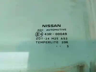 Second-hand car spare part left front glass window for nissan qashqai / qashqai +2 i (j10, nj10, jj10e) 2.0 a las 4 ruedas oem iam references 80301jd000  