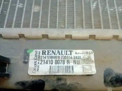 Second-hand car spare part water radiator for dacia duster ambiance 4x2 oem iam references 8200880550  214100078r