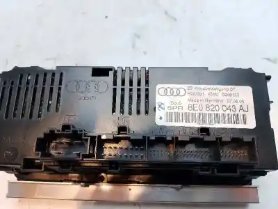 Автозапчасти б/у климат-контроль за audi a4 cabrio (8h) 1.8 20v turbo ссылки oem iam 8e0820043aj5pr  