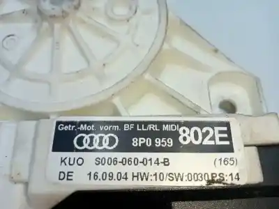 Piesă de schimb auto la mâna a doua motoras macara geam fata dreapta pentru audi a3 (8p) 2.0 tdi referințe oem iam 8p0959802e  