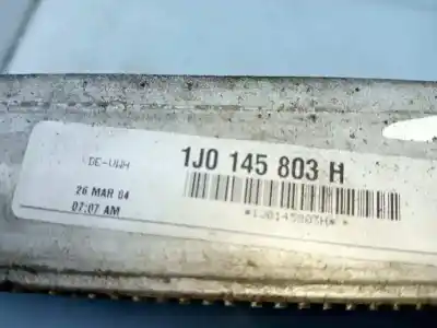 Автозапчастина б/у інтеркулер для seat leon (1m1) 1.9 tdi посилання на oem iam 1j0145803h  