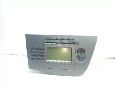 Peça sobressalente para automóvel em segunda mão sistema de áudio / rádio cd por seat leon (1p1) fr referências oem iam 1p1035186bn87