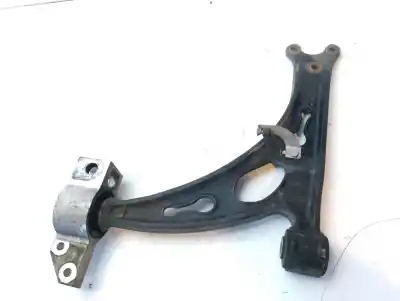 Peça sobressalente para automóvel em segunda mão braço de suspensão inferior esquerdo dianteiro por seat leon (1p1) fr referências oem iam 1k0407151ad