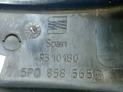 Peça sobressalente para automóvel em segunda mão molduras frontais por seat leon (1p1) fr referências oem iam 5p0858565b  