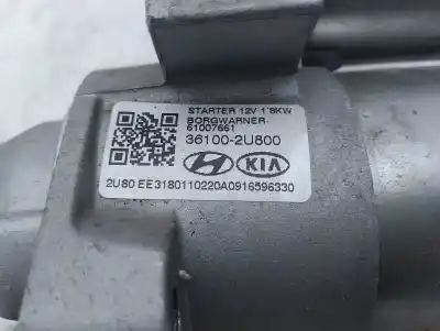 Pezzo di ricambio per auto di seconda mano motorino di avviamento per kia ceed business riferimenti oem iam 361002u800  
