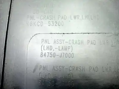 Peça sobressalente para automóvel em segunda mão molduras frontais por kia ceed business referências oem iam 84750j7000wk  