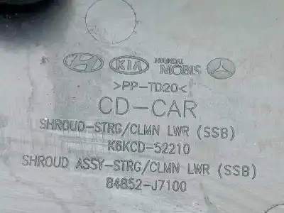 Peça sobressalente para automóvel em segunda mão molduras frontais por kia ceed business referências oem iam 84852j7100wk  