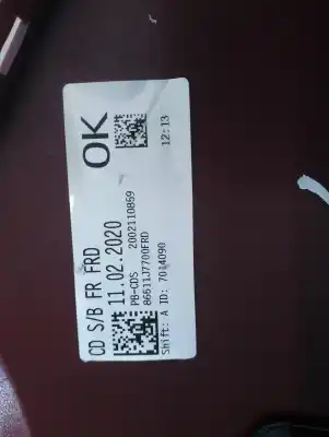 Second-hand car spare part front bumper for kia ceed business oem iam references 86510j7710  