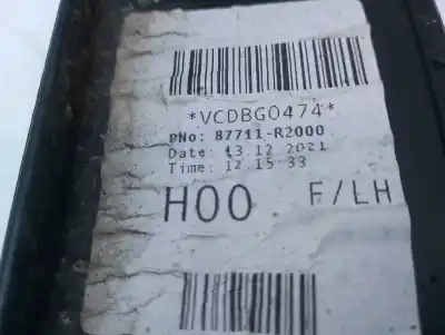 Second-hand car spare part left front winglet for kia ceed business oem iam references 87711r2000  