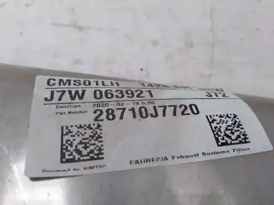 Peça sobressalente para automóvel em segunda mão escapamento traseiro por kia ceed business referências oem iam 28710j7720  