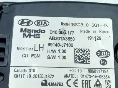 Second-hand car spare part electronic module for kia ceed business oem iam references 99140j7100  